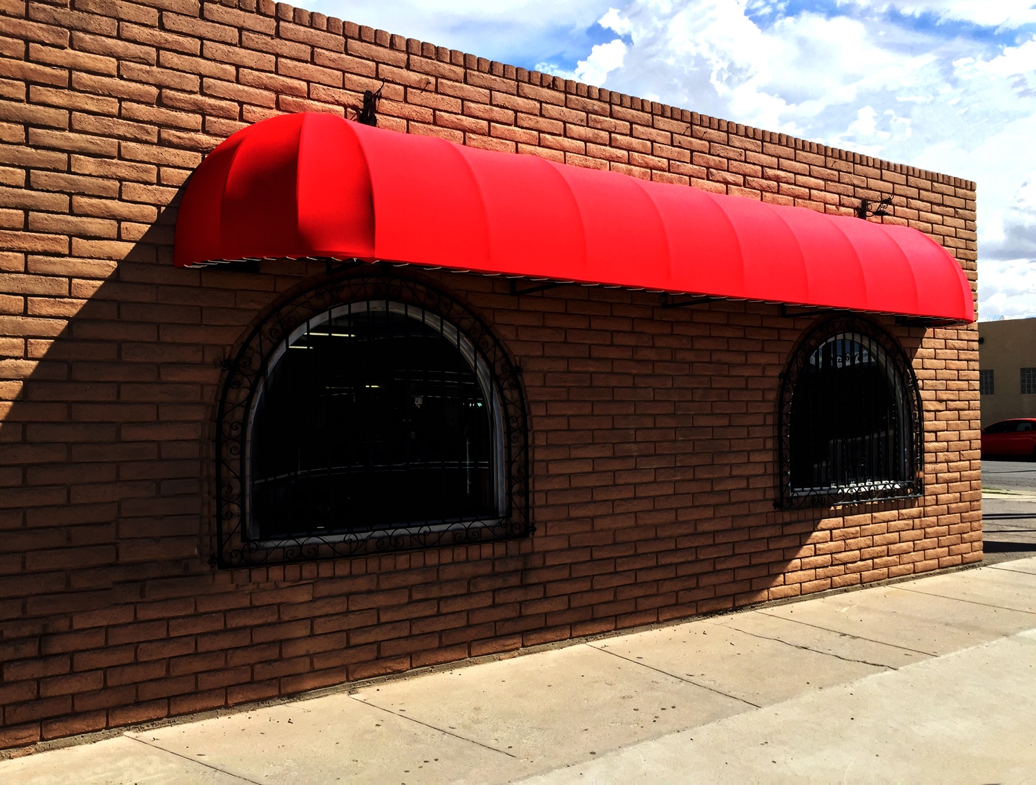 traditional awning